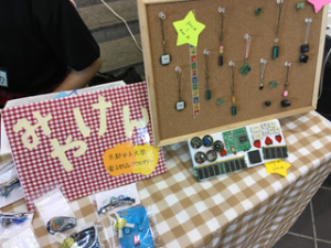 電子部品アクセサリー部ブース