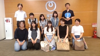 NTT西日本京都支店施設見学