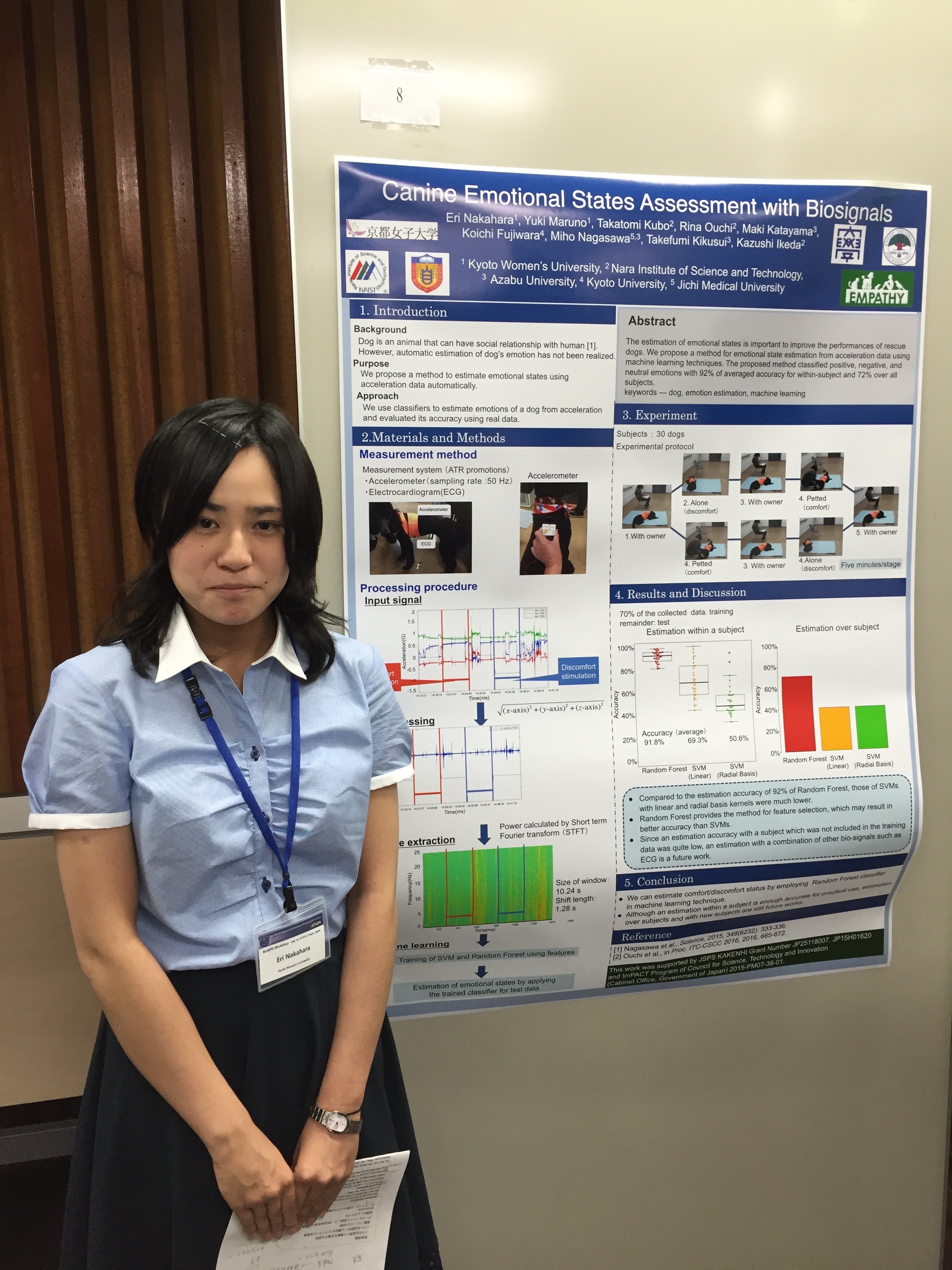 情報系ゼミ中原英里さんの学会ポスター発表 – 京都女子大学現代社会学部blog